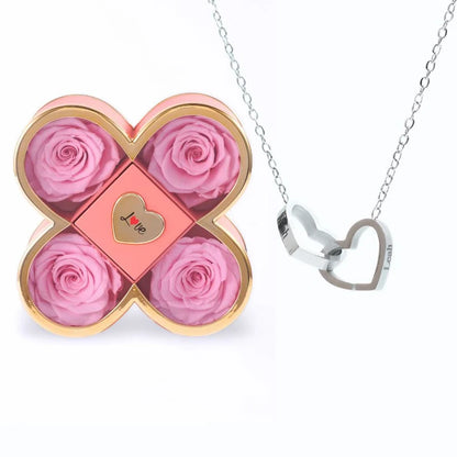 Coffret Amour Éternel™ & Collier Personnalisé