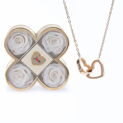 Coffret Amour Éternel™ & Collier Personnalisé