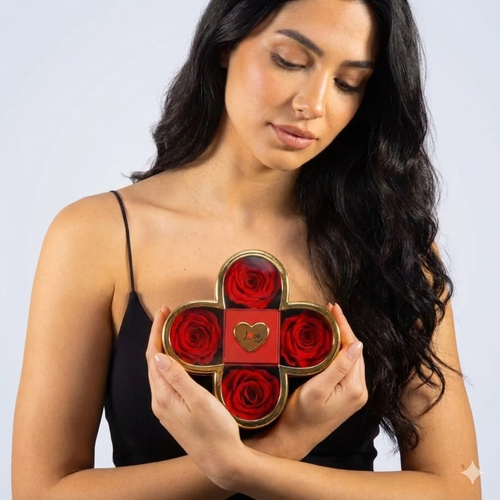 Coffret Amour Éternel™ & Collier Personnalisé