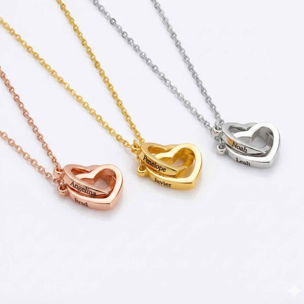 Coffret Amour Éternel™ & Collier Personnalisé